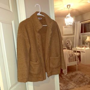 Tan colored Teddy jacket!